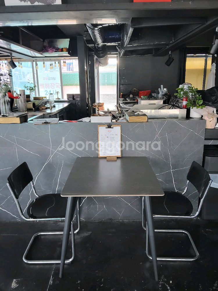 2인 4인 세라믹 식탁의자 세트--0
