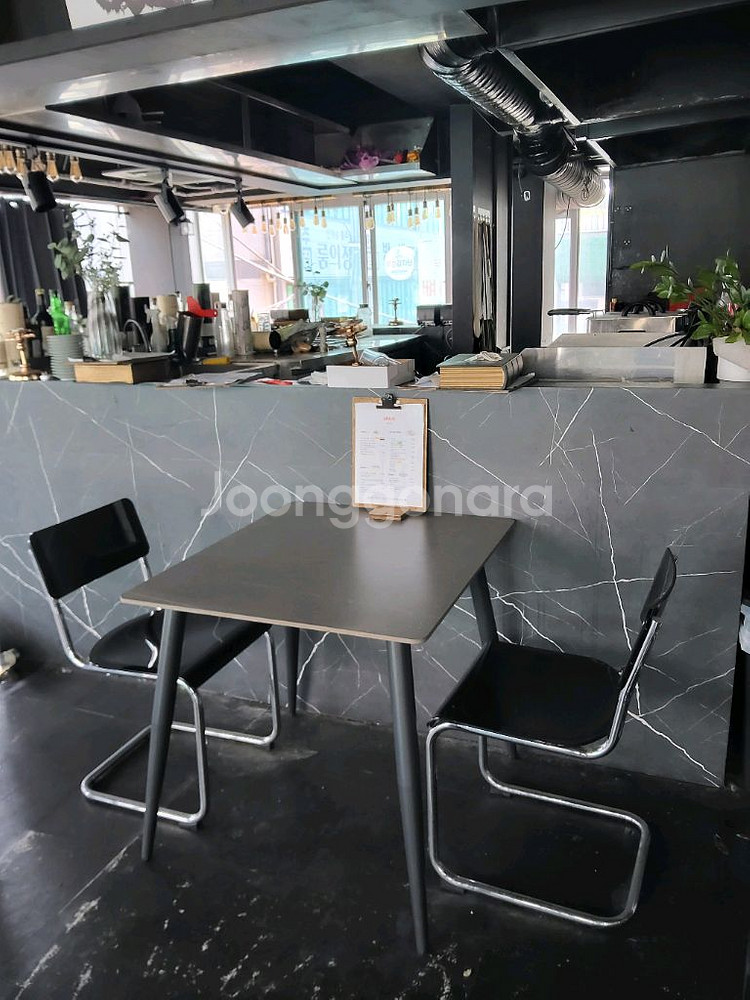 2인 4인 세라믹 식탁의자 세트--1