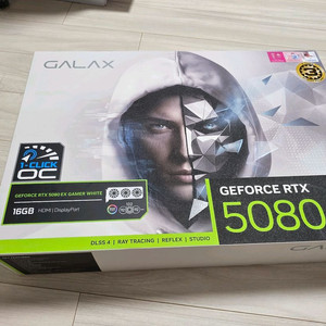 RTX5080 EX 게이머 화이트새상품