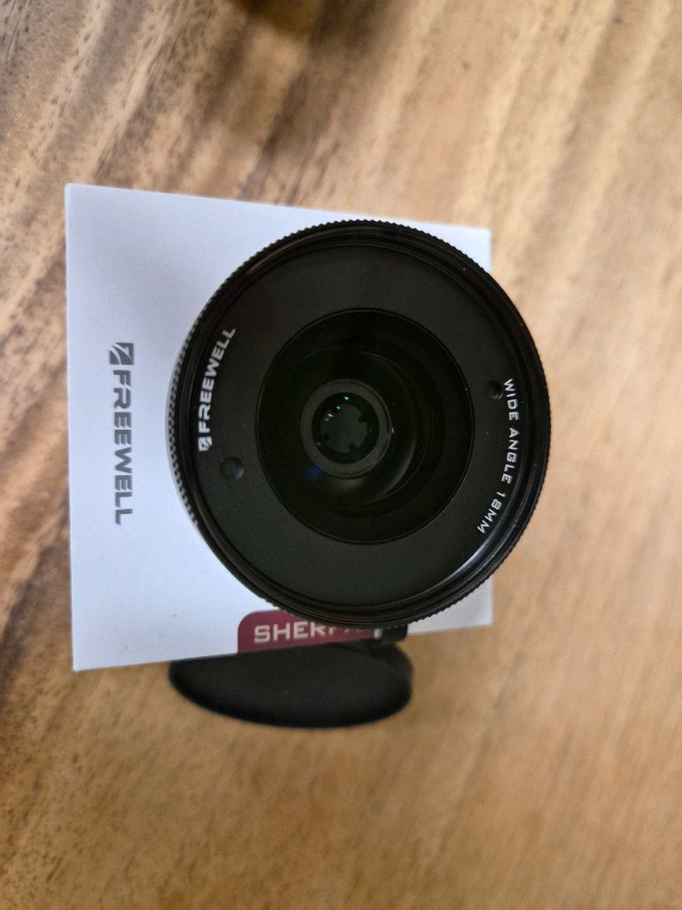 프리웰 18mm wide angle lens 렌즈 이미지