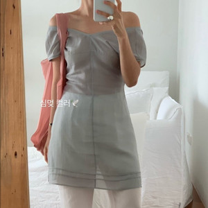 [파르벵] 핀카 타이 원피스 M
