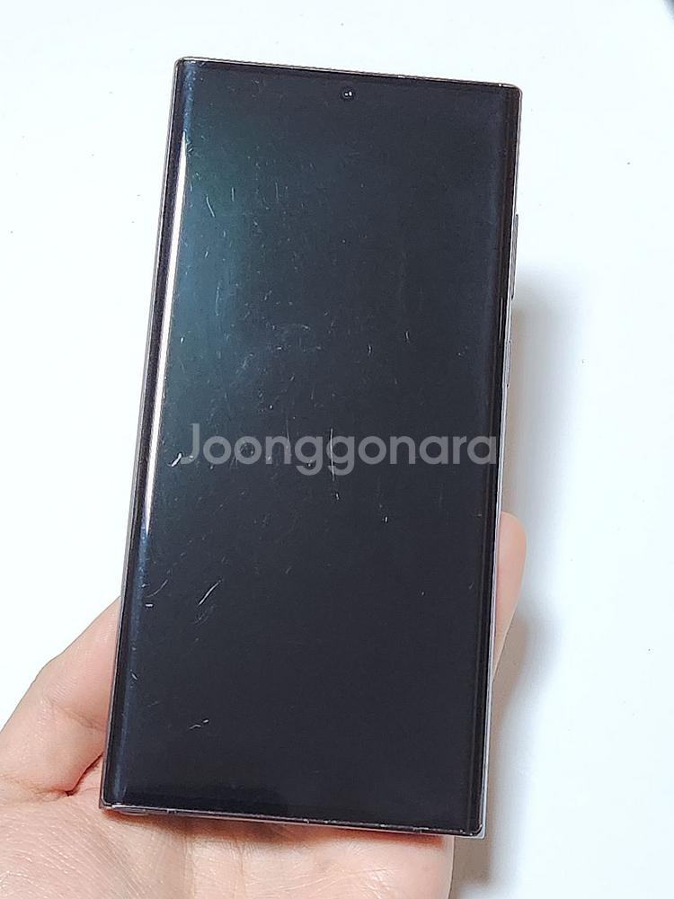 갤럭시S22울트라 256G 무잔상 블랙 00812--3