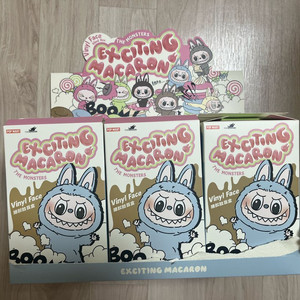 팝마트 라부부 마카롱 키링 6종 전색상