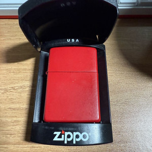 zippo classic red 라이터