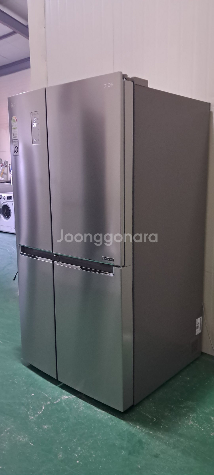 1566 엘지디오스 821L 2도어양문형냉장고(메탈)--2