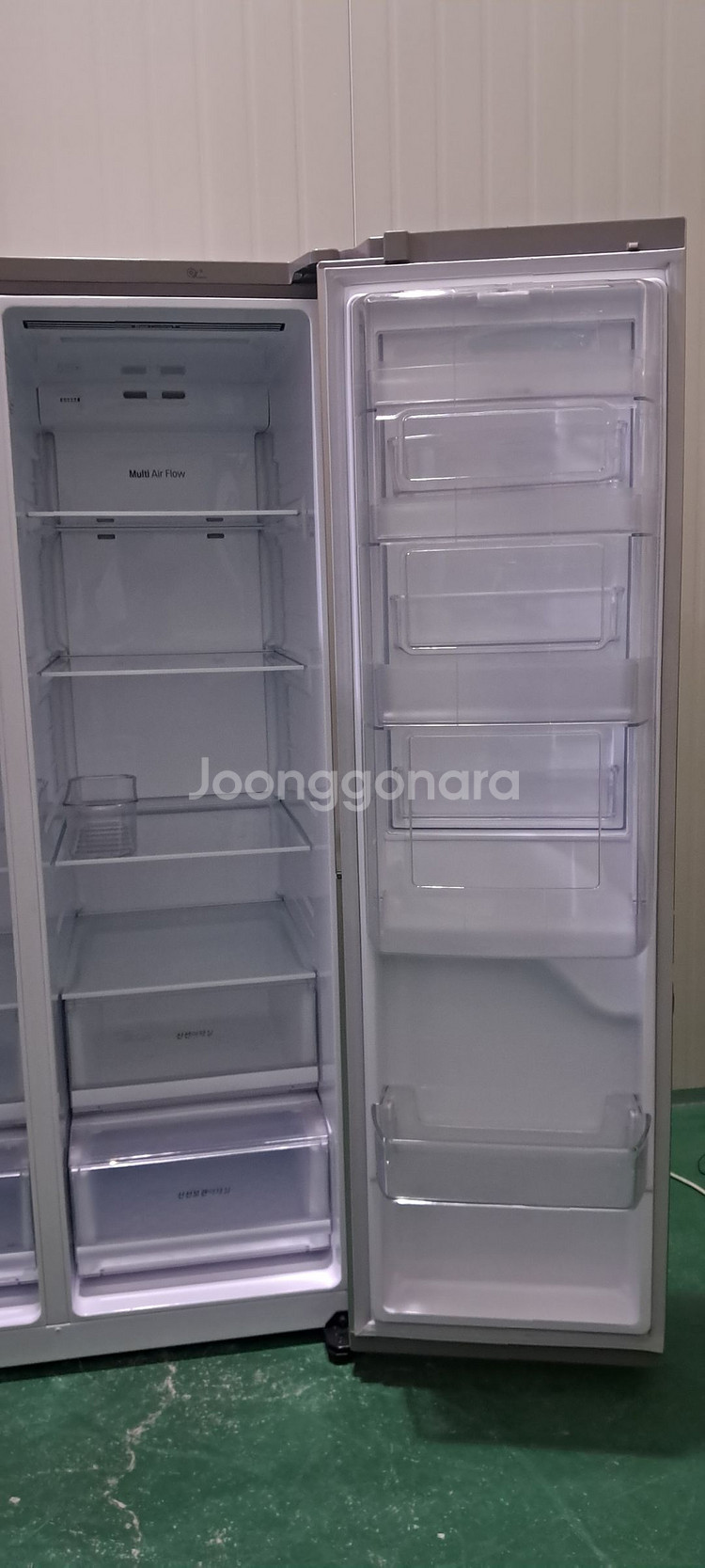 1566 엘지디오스 821L 2도어양문형냉장고(메탈)--6