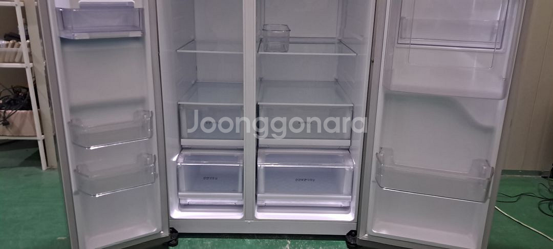 1566 엘지디오스 821L 2도어양문형냉장고(메탈)--8