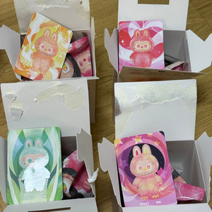 라부부 하이라이트 행복 사랑 충성 평온 비닐미개봉