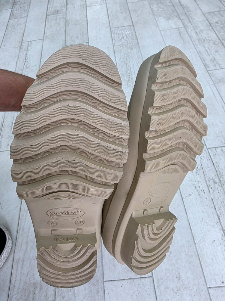 락피쉬 웨더웨어 레인부츠 베이지 UK5, UK6 이미지