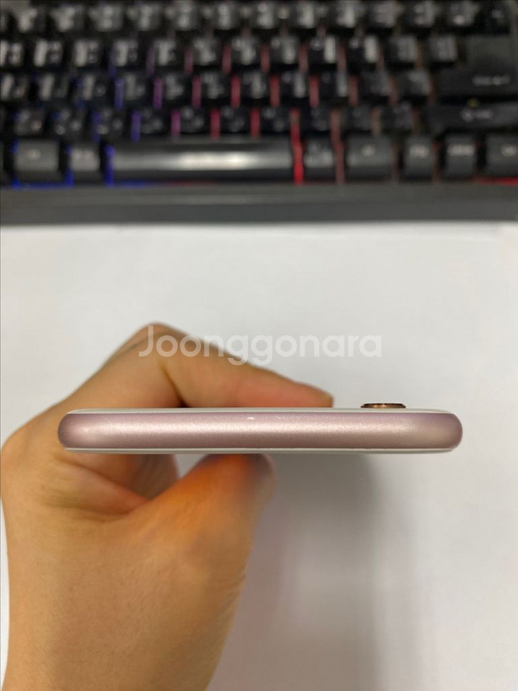 아이폰6S 로즈골드 A급 64G 배터리100%--4