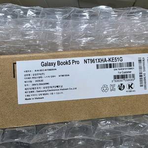 갤럭시 북5 Pro NT961XHA 새상품