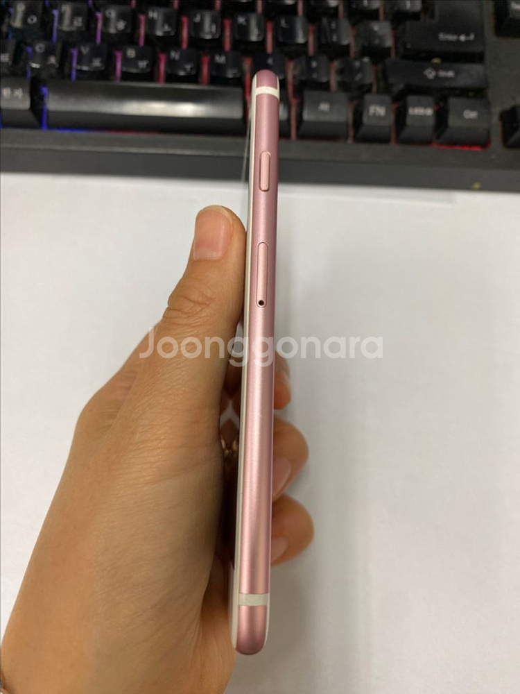 아이폰6S 로즈골드 A급 64G 배터리100%--6