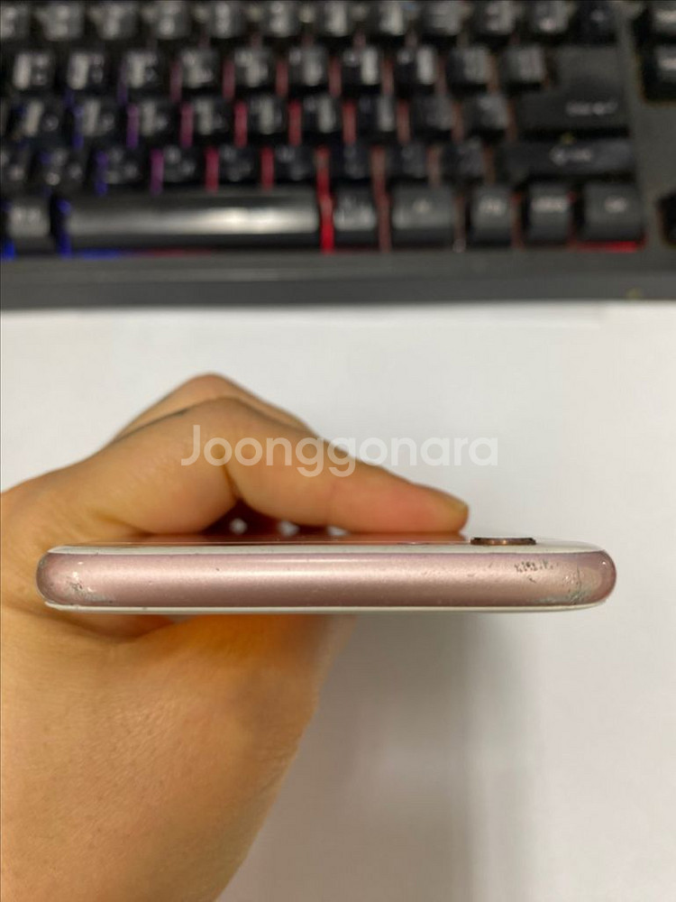 아이폰6S 로즈골드 액정SS급 64G 인스타감성카메라--3