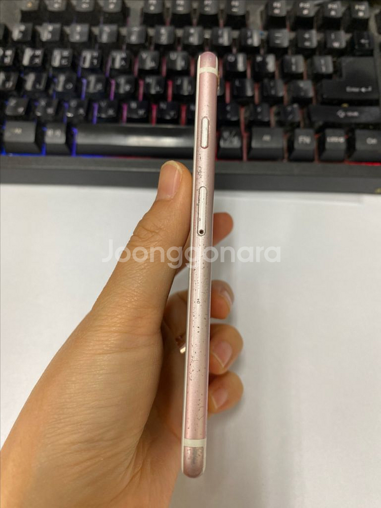 아이폰6S 로즈골드 액정SS급 64G 인스타감성카메라--5