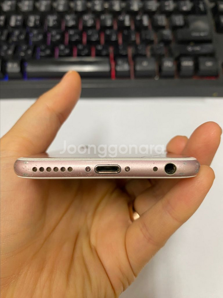 아이폰6S 로즈골드 액정SS급 64G 인스타감성카메라--6