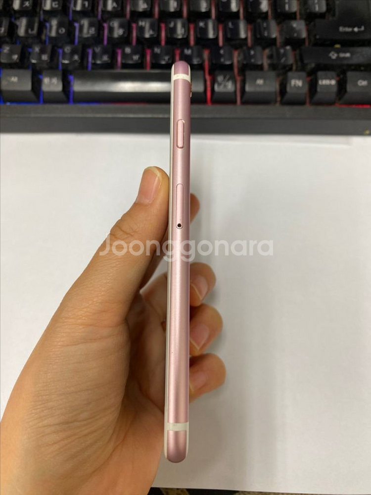 아이폰6S 로즈골드 A급 64GB 배터리100프로--6