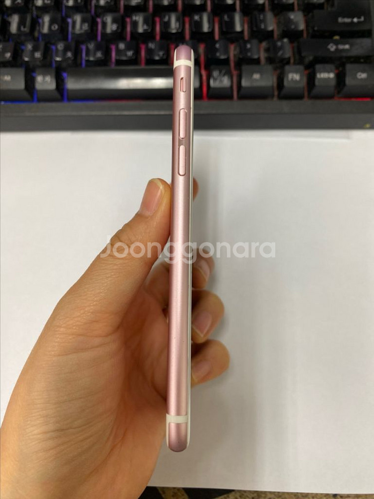 아이폰6S 로즈골드 A급 64GB 배터리100프로--4