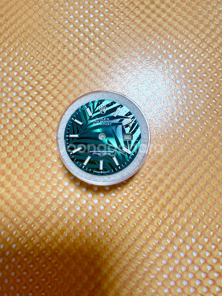 로렉스 36mm 팜 그린 다이얼 판매합니다--2