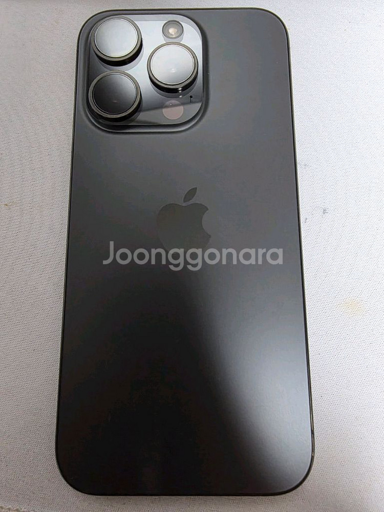 아이폰 15 프로 128g 블랙 풀박 팝니다--16