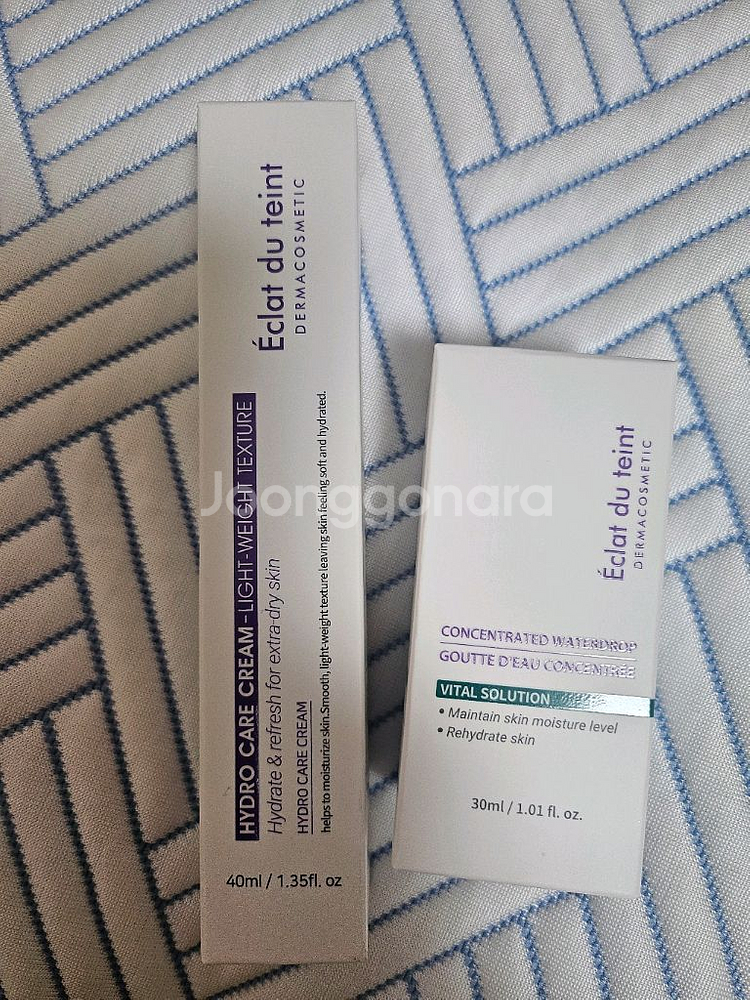 에끌라뒤땅 물광세트 하이드로크림+물먹앰플--0