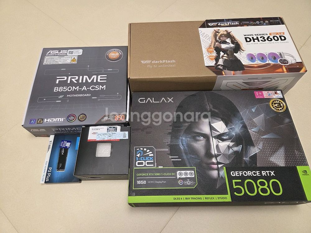 9800x3d / b850m / rtx5080 본체--3