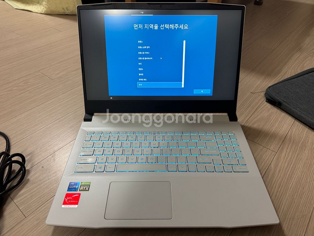 MSI 게이밍 노트북 I7, 3050ti--0
