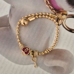 18k 도로시 이쁜 참 팔찌