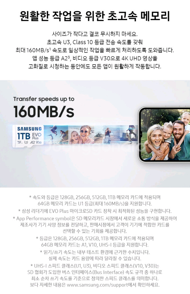 (미개봉) 삼성 SD카드 EVO Plus 1TB 팝니다--1