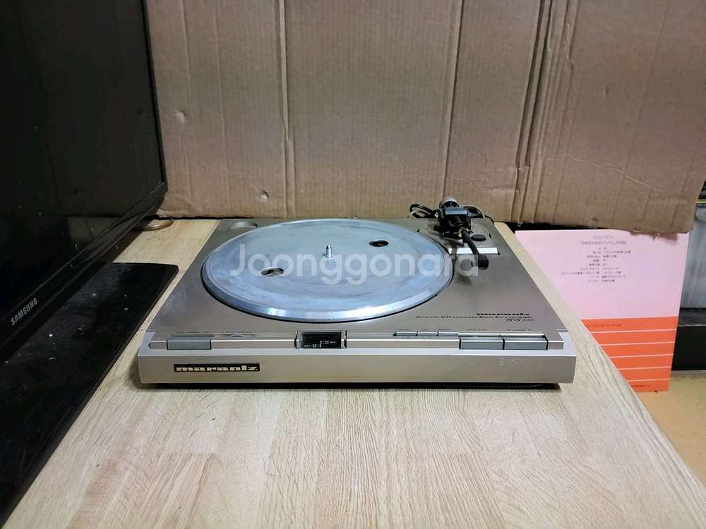 마란츠 LP 턴테이블 TT 330 고장품 (오디오 앰프--0
