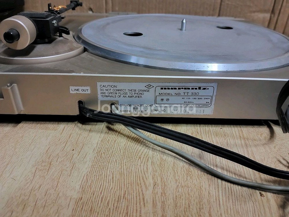 마란츠 LP 턴테이블 TT 330 고장품 (오디오 앰프--3