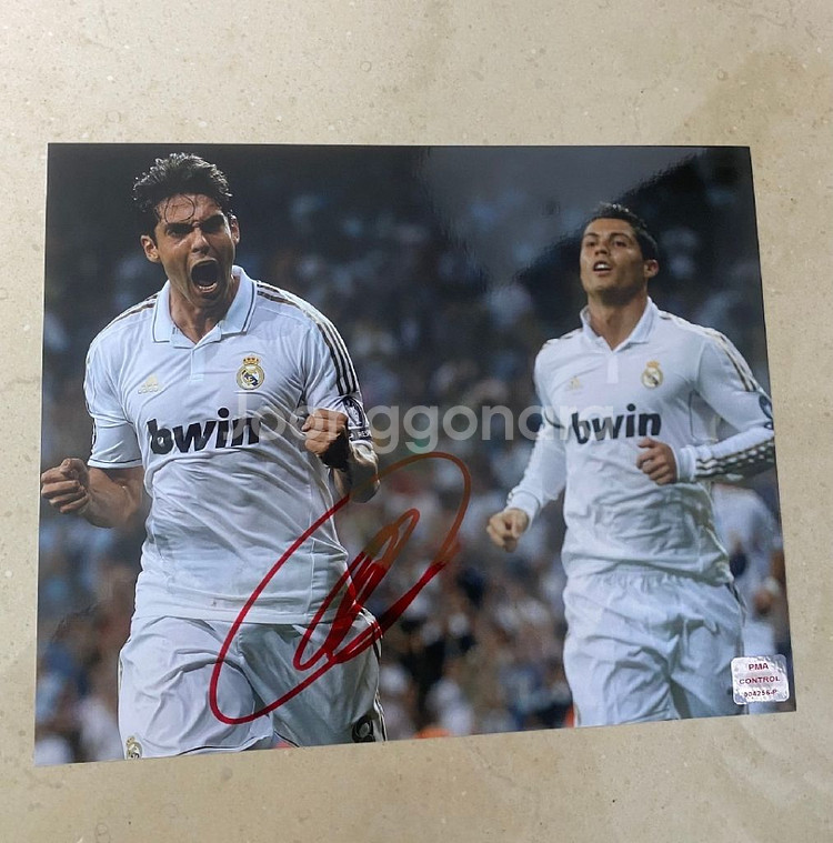 카카 레알마드리드 친필싸인--0