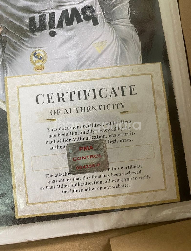 카카 레알마드리드 친필싸인--1