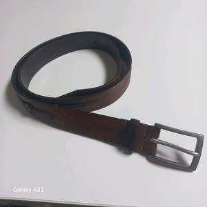 john Varvatos 갈색 벨트 36/90