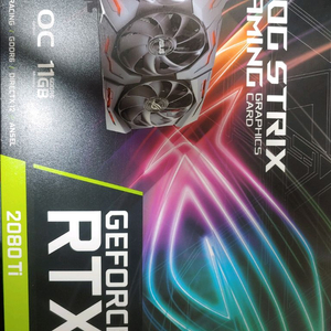 ASUS rtx2080ti 팝니다