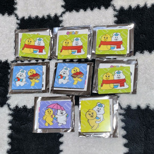 빤쮸토끼 오판츄우사기 음뽀챠무 팝업 마그넷