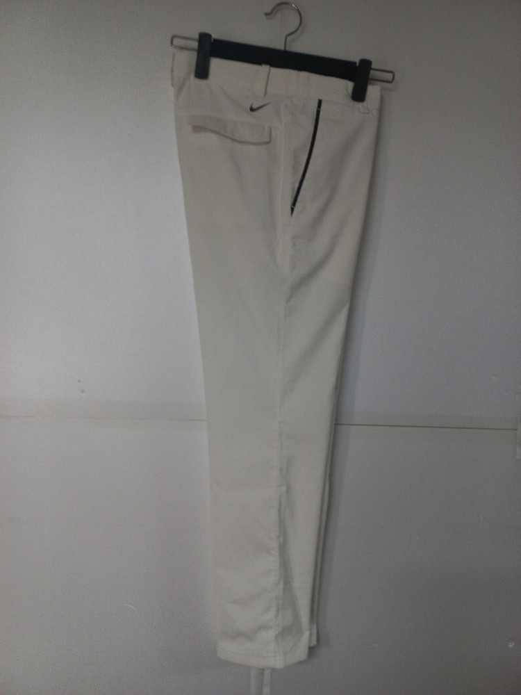 32)나이키 골프웨어 화이트 스판바지 기능성바지 이미지
