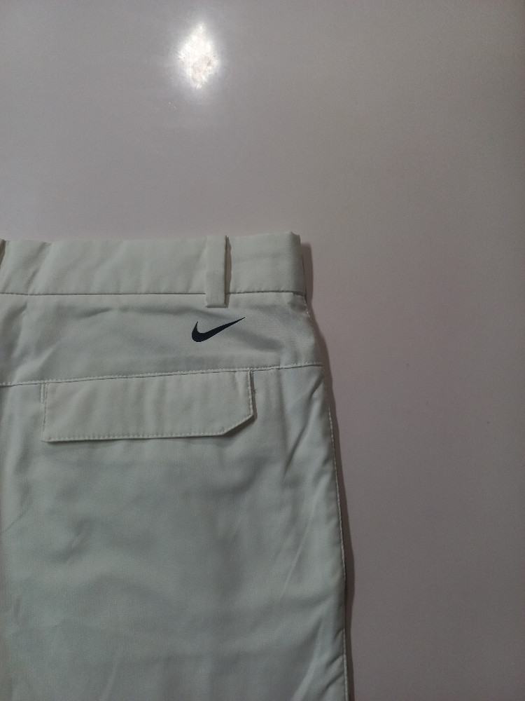 32)나이키 골프웨어 화이트 스판바지 기능성바지 이미지