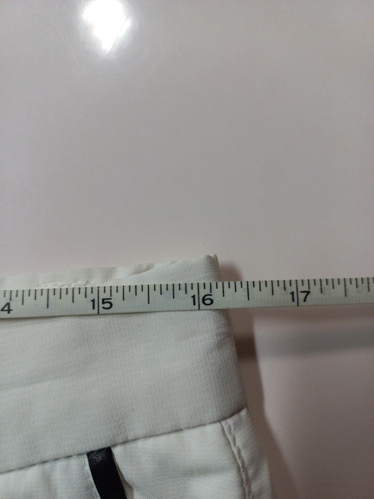 32)나이키 골프웨어 화이트 스판바지 기능성바지 이미지