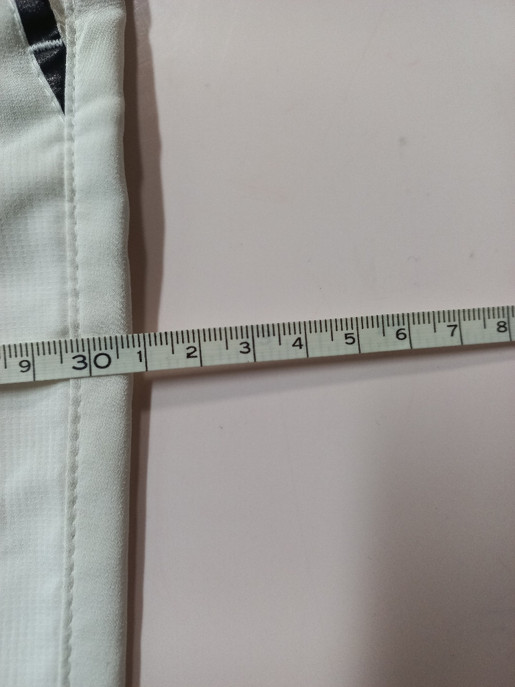 32)나이키 골프웨어 화이트 스판바지 기능성바지 이미지