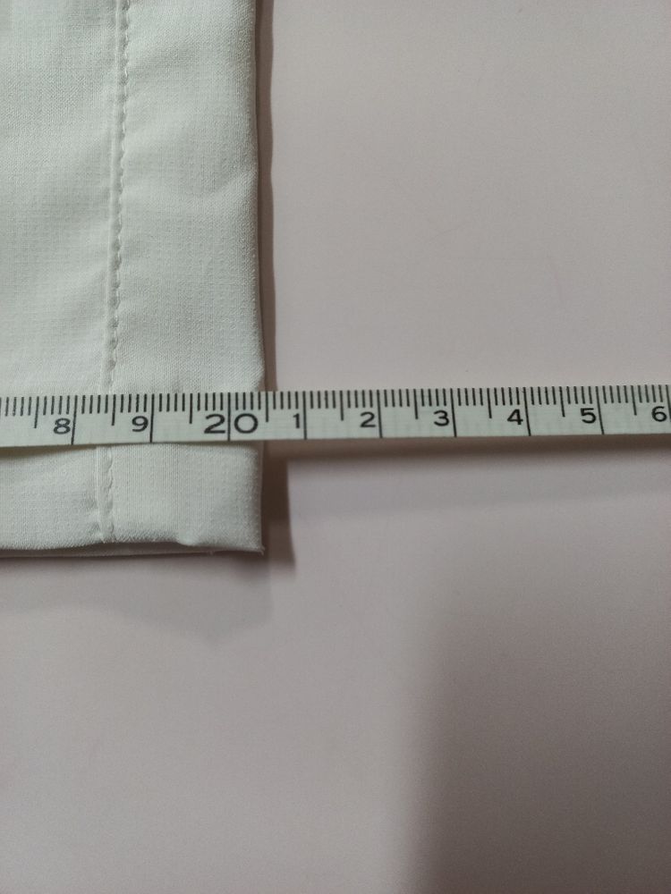 32)나이키 골프웨어 화이트 스판바지 기능성바지 이미지