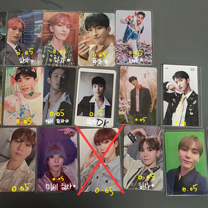 세븐틴 도겸&승관 포카 판매합니다!