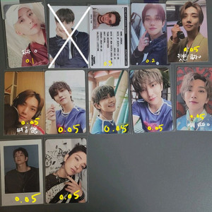 세븐틴 정한&조슈아 포카 판매합니다!