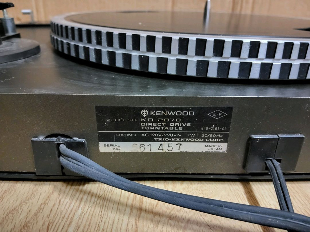 켄우드 LP 턴테이블 KD 2070 고장 (오디오 앰프 이미지