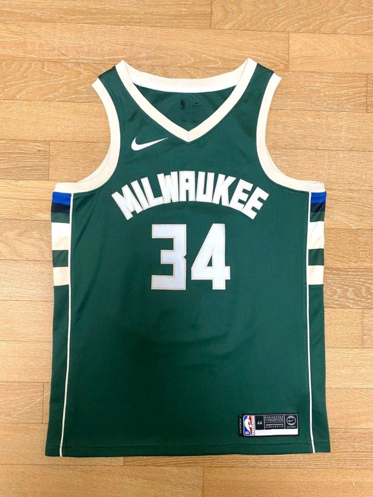 나이키 밀워키 벅스 쿤보 져지--4