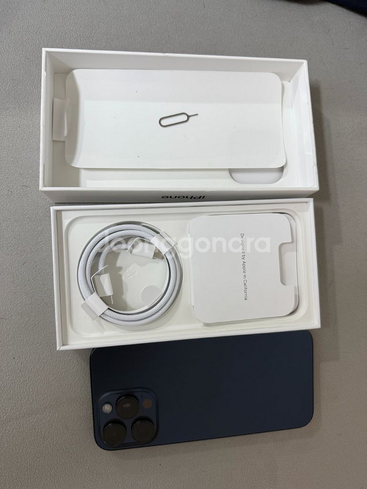 아이폰 15프로 맥스 1tb 무음 블루--4