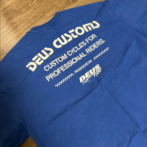 데우스 엑스 마키나 반팔티 (블루) (S)