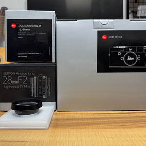 라이카 m-10r블랙/주미크론 50mm/울트론 28mm