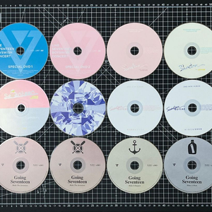 세븐틴 콘서트 DVD 앨범 CD 41개