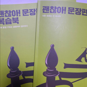 메가스터디 조정식 괜찮아! 문장편 +복습북