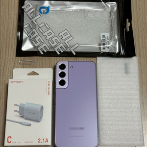 A급 자급제 S901 갤럭시S22 보라퍼플 256GB